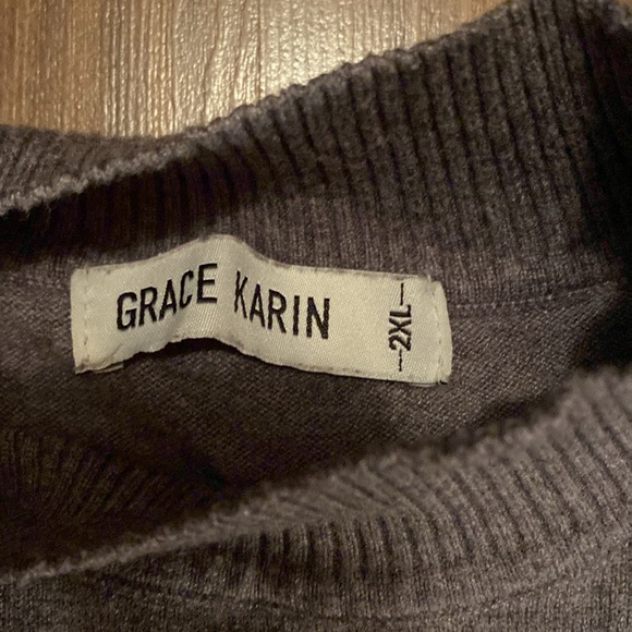 GRAY SWEATER - Picture 2 of 2